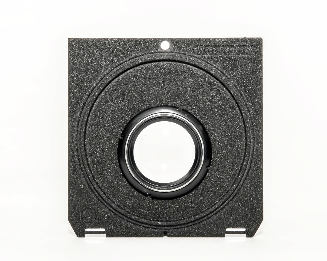 150/4.5 TECHNIKA-HELIAR (VOIGTLANDER) SYNCRO-COMPUR シャッター, リンホフテヒニカ4×5ボード 付の画像