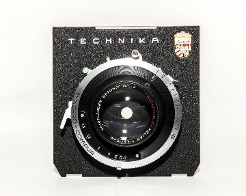 150/4.5 TECHNIKA-HELIAR (VOIGTLANDER) SYNCRO-COMPUR シャッター, リンホフテヒニカ4×5ボード 付の画像