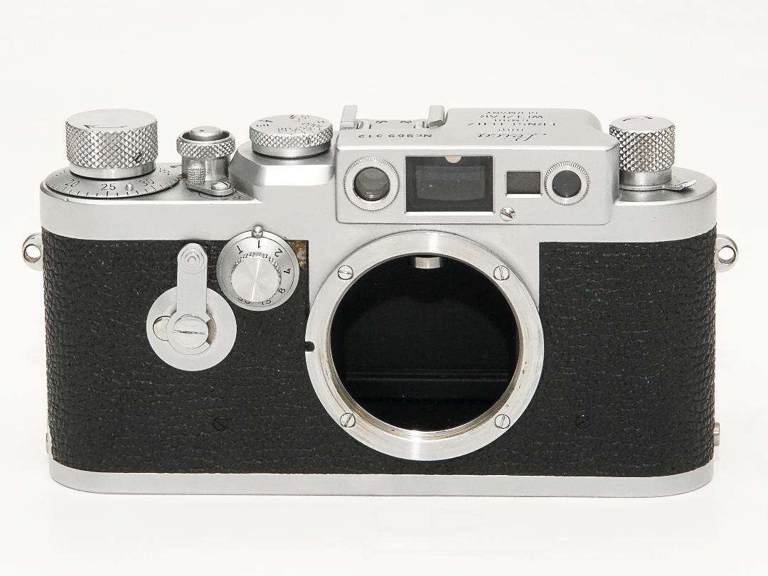 Leica ⅢG (後期型） B#880975  1957年製造の画像