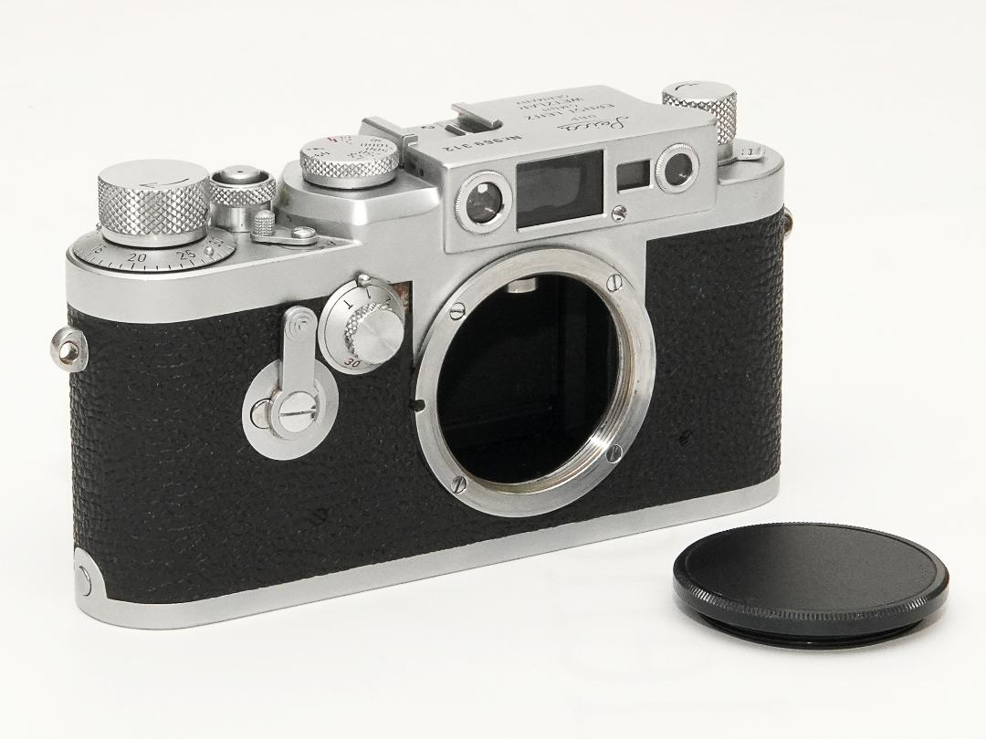 Leica ⅢG (後期型） B#880975  1957年製造の画像