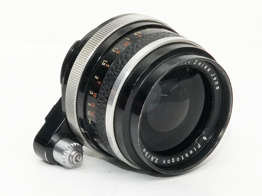 35/2.8 Flektogon　エキザクターマウント (Carl Zeiss Jena) Germany 　自動絞りと実絞り切り替え有り 前後キャップ付の画像