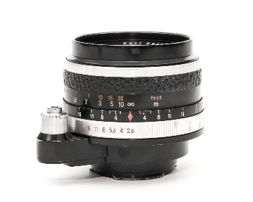 35/2.8 Flektogon　エキザクターマウント (Carl Zeiss Jena) Germany 　自動絞りと実絞り切り替え有り 前後キャップ付の画像