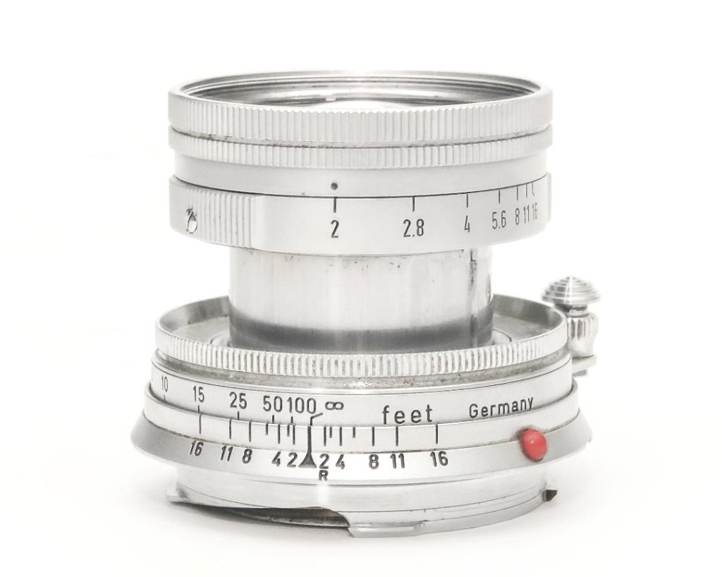 50/2 Summicron  (Made in Germany)  ライカＭ用   沈胴レンズ  距離計連動　L#1378113の画像