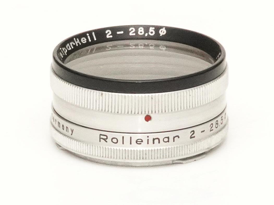 Rollei 1 型 用､接写用フィルターセット　プラスチックケース付の画像