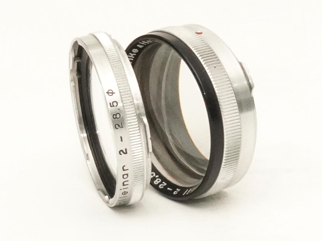 Rollei 1 型 用､接写用フィルターセット　プラスチックケース付の画像