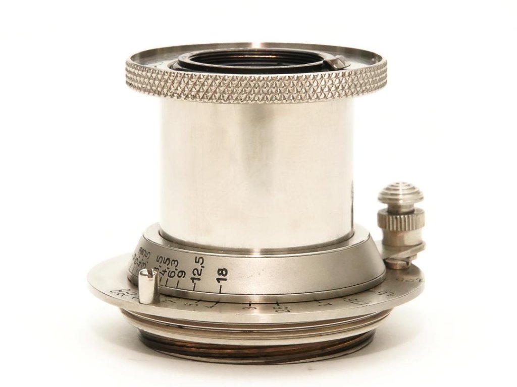 50/3.5 ニッケル Elmar(沈胴)  L#183121 ライカスクリュー(L39)用  距離計連動の画像