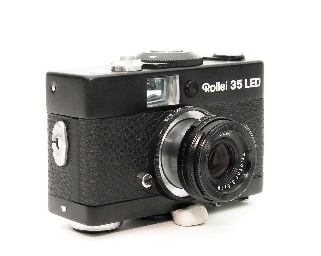 Rollei 35 LED (黒) Singapore製, 40/3.5 Triotar (沈銅式) の画像