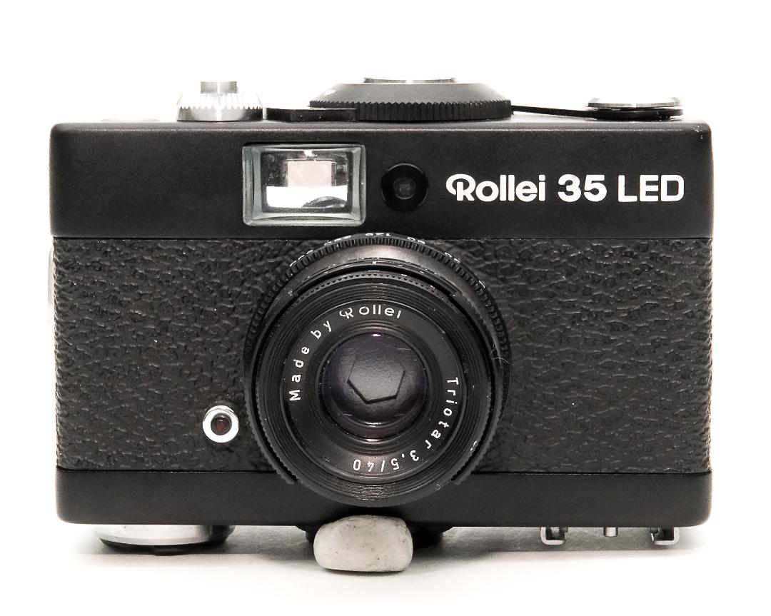 Rollei 35 LED (黒) Singapore製, 40/3.5 Triotar (沈銅式) の画像