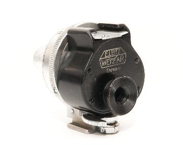 Leica タ－レットファインダー (正像) 35.50.73.90.135ﾐﾘ、 ELEITZ WETZLAR Germany 専用本革ケース付の画像