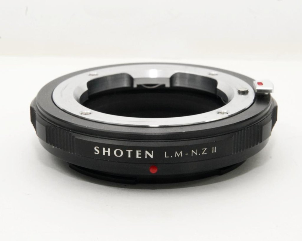 L.M - N.Z.II （ Leica M のレンズを→ Nikon Z のボディへ) 近接〜∞ OKの画像