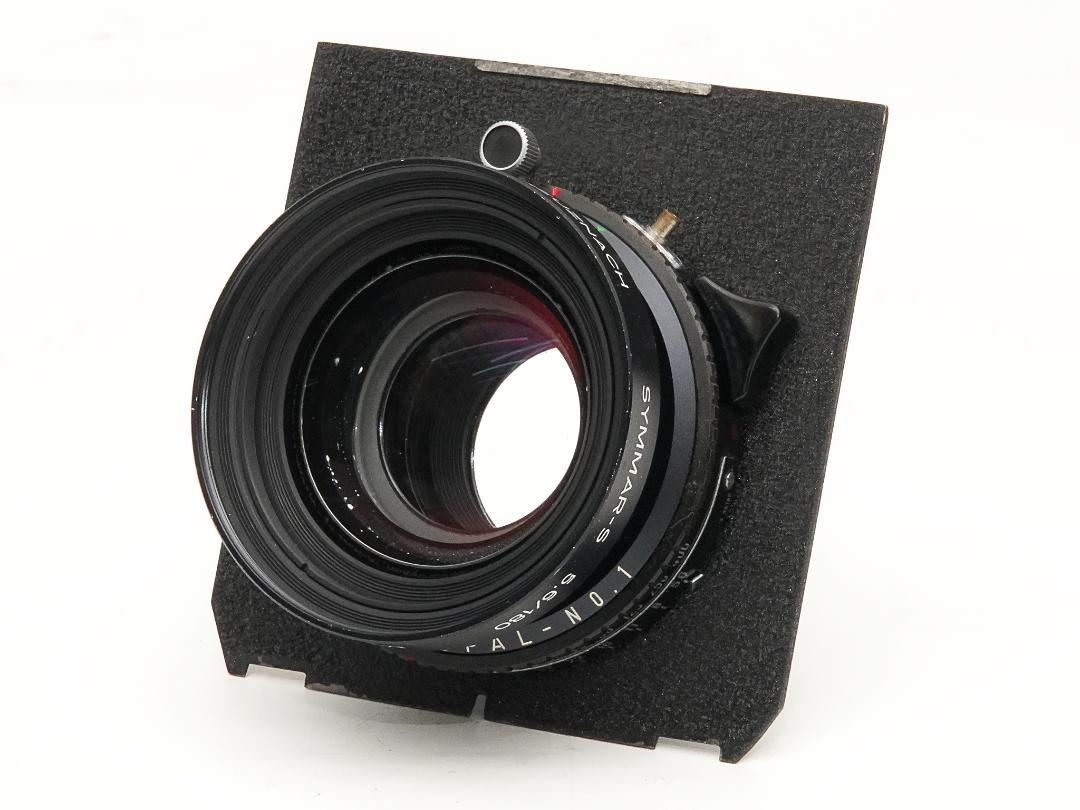 180/5.6 Symmar- S MC (Schneider) コパル1番ブラックシヤッター L#14280779　　35mm 判に換算では約 50mm です､の画像