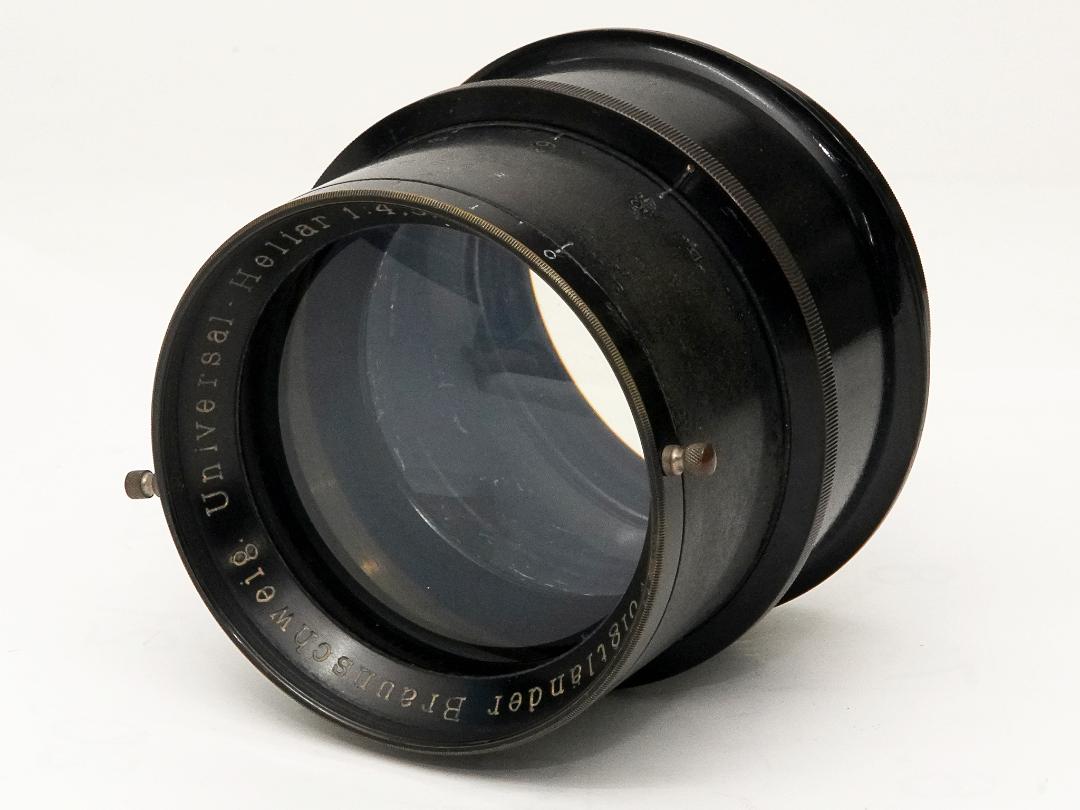 360/4.5 Universal-Heliar Voigtlander  Germany Barrel Lens  座金付20mm浮かし   L#688828の画像