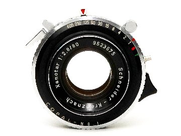 80/2.8 Xenotar (Schneider-Kreuznach) Copal #1シャッター付き 座金付き L#9523675の画像