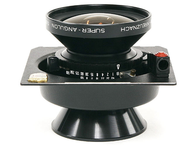 90/8 Super-Angulon MC (Schneider)  コンパー0番シャッター付の画像
