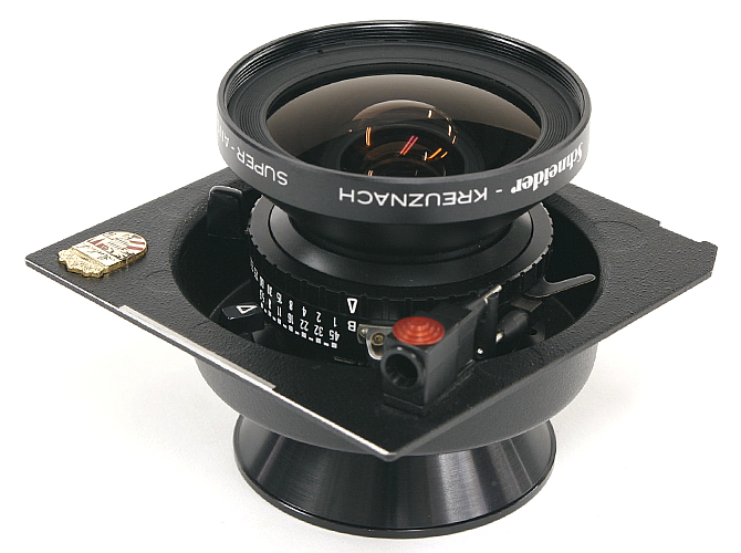 90/8 Super-Angulon MC (Schneider)  コンパー0番シャッター付の画像