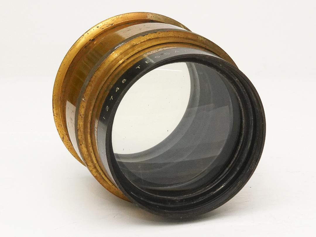 500/6.3 Tessar E KRAUSS PARIS Lens France 真円絞り 座金付き L#112748の画像