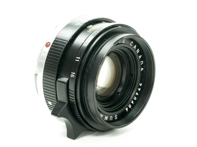 35/2 Summicron  L#2740404   ライカM用  元箱、メタルレンズフード 42Φ(カブセ) 前後レンズキャップ　L#2740404  距離計連動の画像