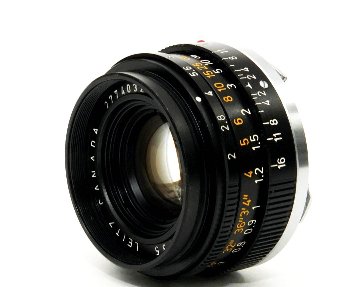 35/2 Summicron  L#2774032 元箱、メタルレンズフード 42Φ(カブセ) 前後レンズキャップ 純正UVaフィルタ付 距離計連動の画像