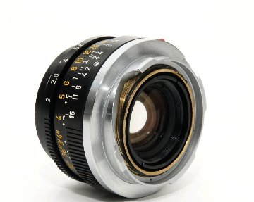 35/2 Summicron  L#2774032 元箱、メタルレンズフード 42Φ(カブセ) 前後レンズキャップ 純正UVaフィルタ付 距離計連動の画像