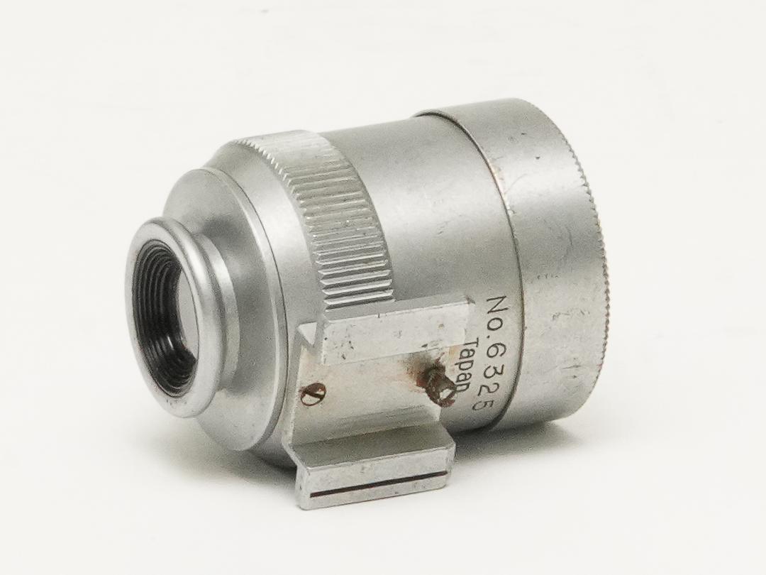 Canon 28mm 用 メタルファインダー(Chrome) No.6325の画像