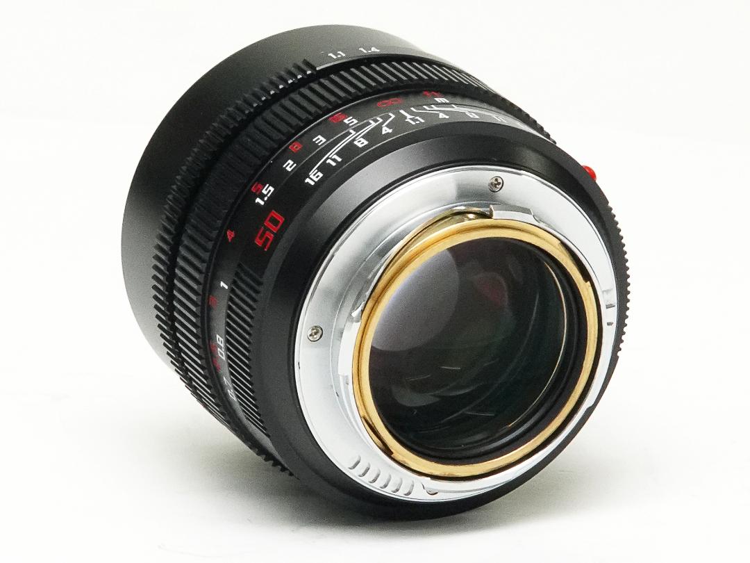 50 /1.1 七工匠 7Artisans (black ) ライカＭ用 距離計連動  新品未使用  元箱付の画像