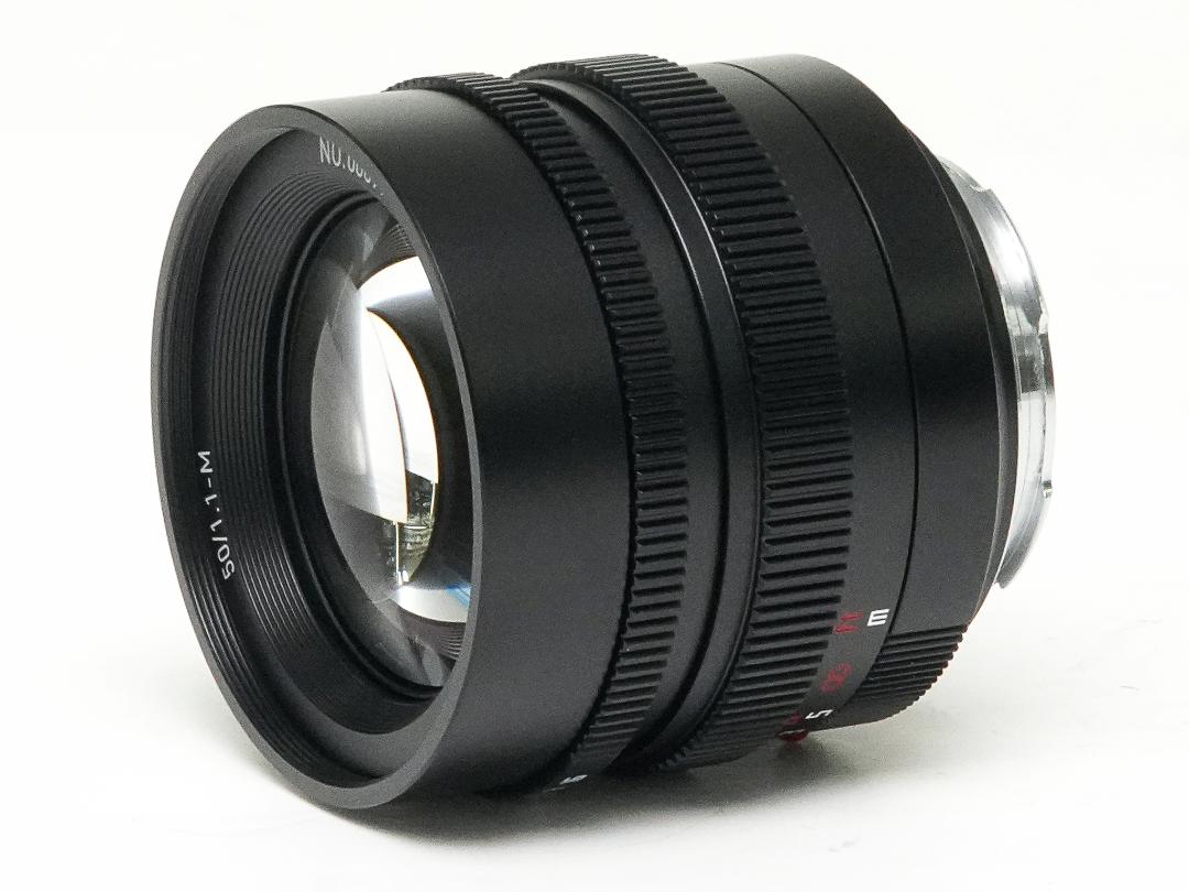 50 /1.1 七工匠 7Artisans (black ) ライカＭ用 距離計連動  新品未使用  元箱付の画像
