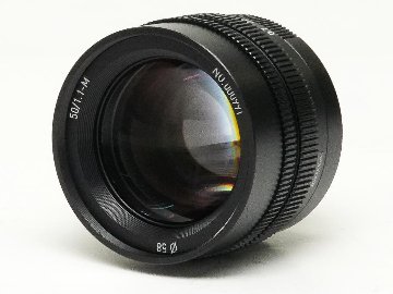 50 /1.1 七工匠 7Artisans (black ) ライカＭ用 距離計連動  新品未使用  元箱付の画像