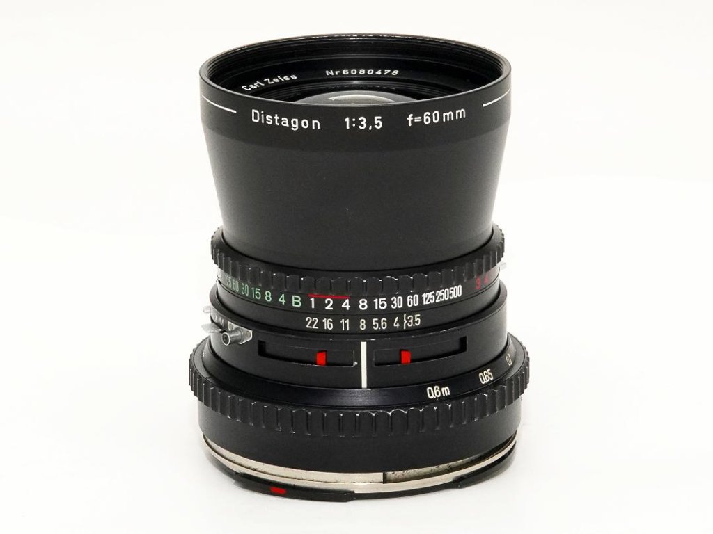 60/3.5 Distagon T* (Cレンズ) ハッセルブラッド Vシリーズ用 60/3.5 Distagon T* (Cレンズ) ハッセルブラッド Vシリーズ用