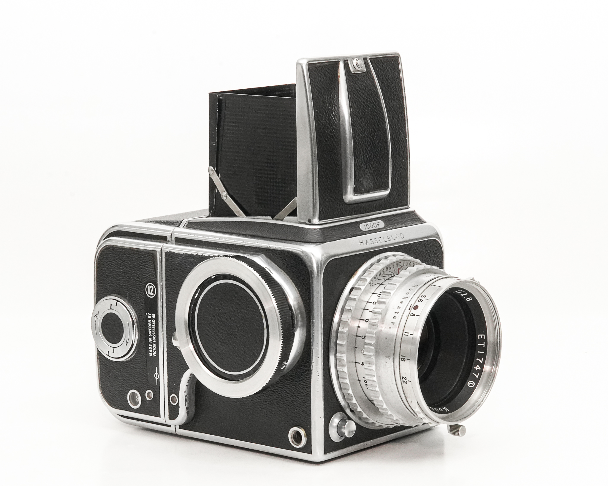 Hasselblad 1000F Ektar 付 フルセット (B～1/1000)  12枚撮りマガジン ウェストレベルファインダー付の画像