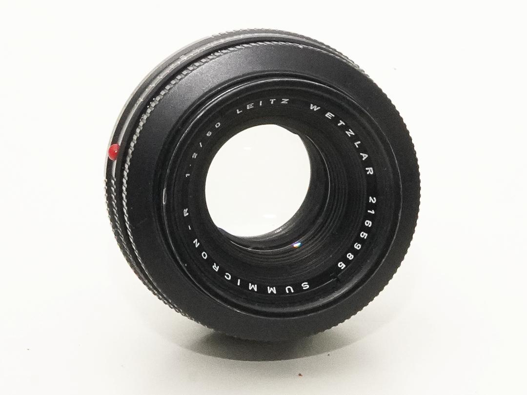 ライカフレックス 1型   50/2 Summmicron付 l  カメラケース付 純正フード付 B#1116927  L#2165985の画像