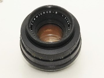 ライカフレックス 1型   50/2 Summmicron付 l  カメラケース付 純正フード付 B#1116927  L#2165985の画像