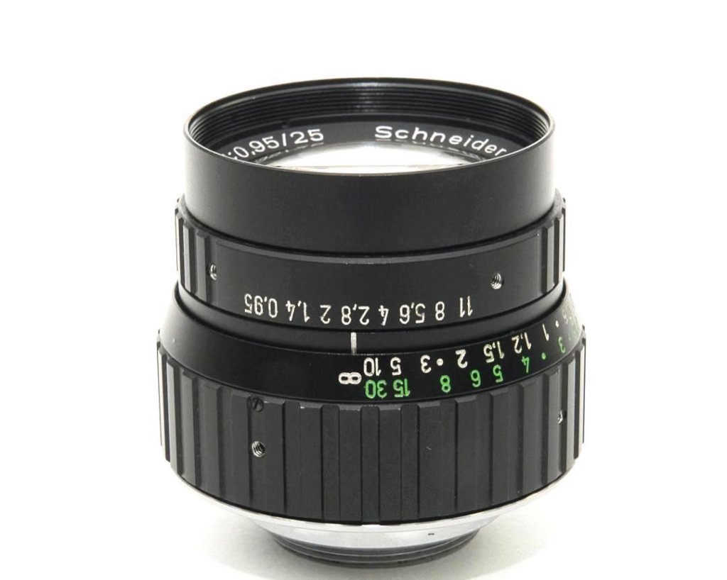 25/0.95 Xenon  Schneider - Kreuznach (Germany) Cマウント 前後キャップ付の画像