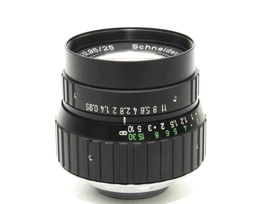 25/0.95 Xenon  Schneider - Kreuznach (Germany) Cマウント 前後キャップ付の画像