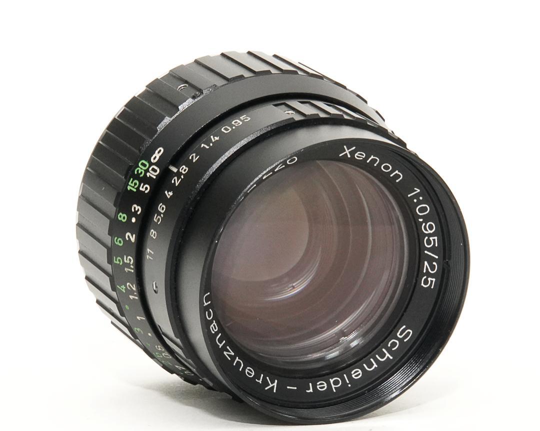 25/0.95 Xenon  Schneider - Kreuznach (Germany) Cマウント 前後キャップ付の画像