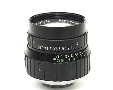 25/0.95 Xenon  Schneider - Kreuznach (Germany) Cマウント 前後キャップ付の画像