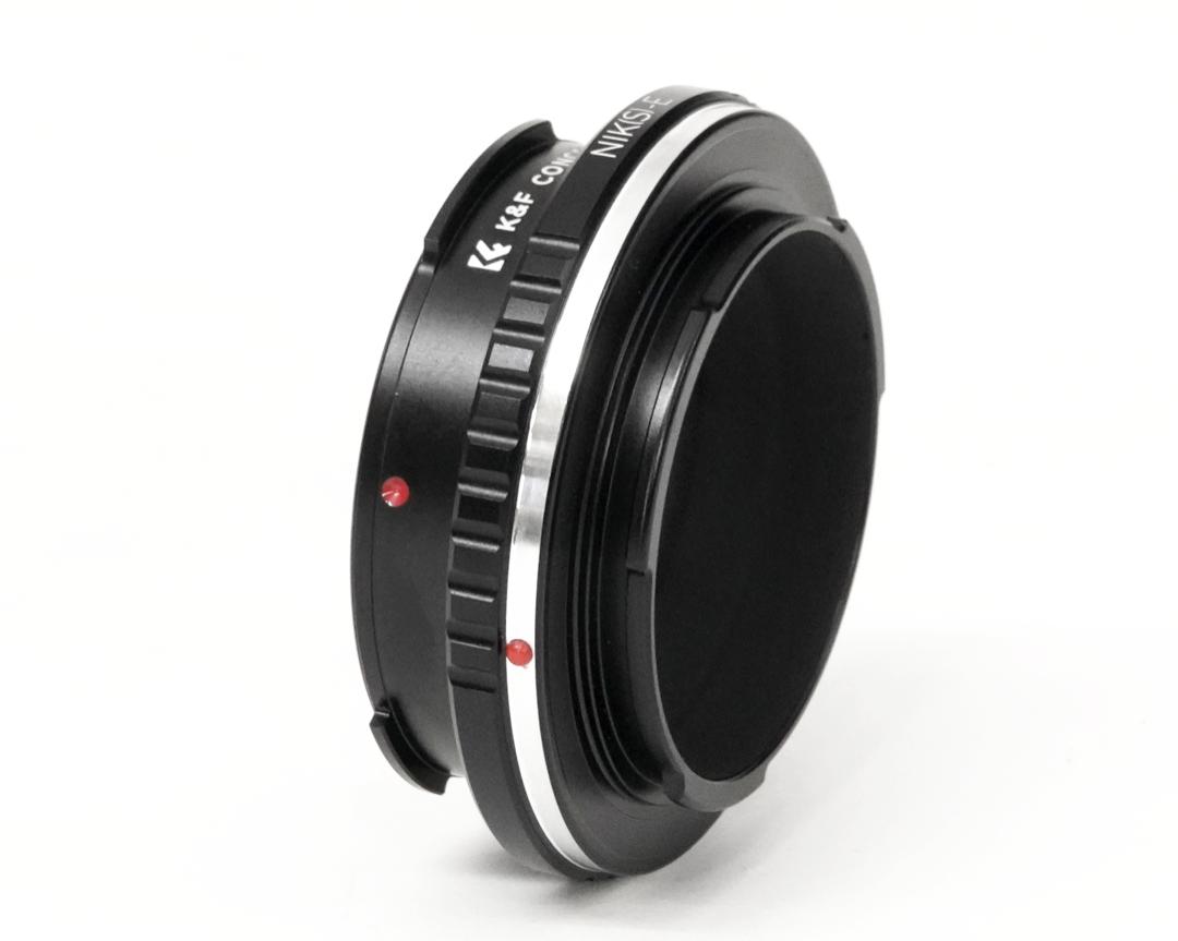 Nikon S - SONY/E (Nikon s マウントのレンズを SONY/E カメラへ）∞ OK K&F 製の画像