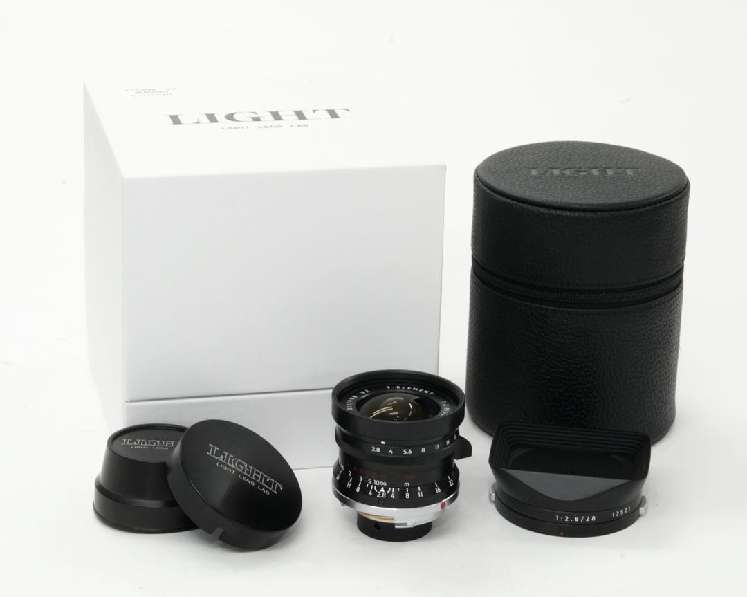 28/2.8 LIGHT LENS LAB 9-ELEMENT V2 for Leica-M black-paint  Chinaの画像