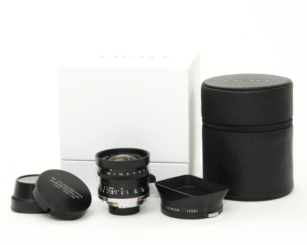 28/2.8 LIGHT LENS LAB 9-ELEMENT V2 for Leica-M black-paint  Chinaの画像