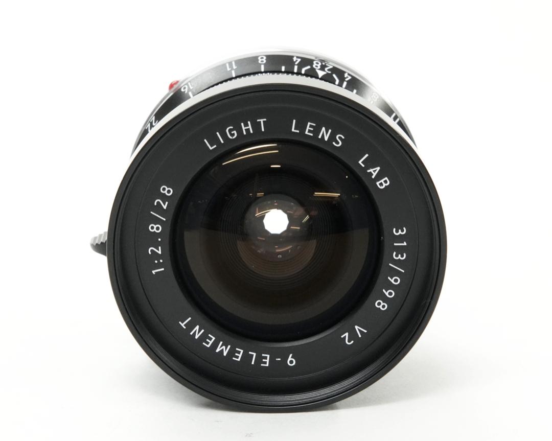 28/2.8 LIGHT LENS LAB 9-ELEMENT V2 for Leica-M black-paint  Chinaの画像