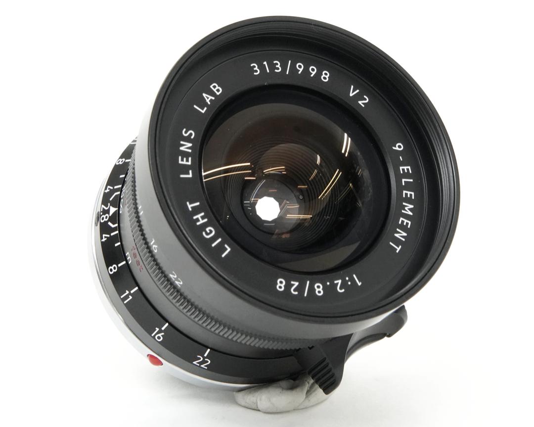 28/2.8 LIGHT LENS LAB 9-ELEMENT V2 for Leica-M black-paint  Chinaの画像