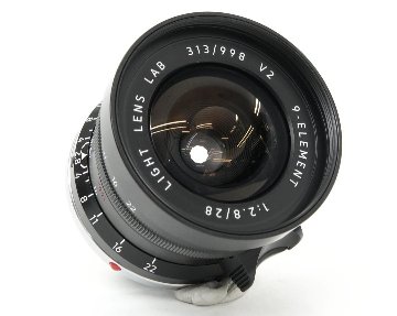 28/2.8 LIGHT LENS LAB 9-ELEMENT V2 for Leica-M black-paint  Chinaの画像