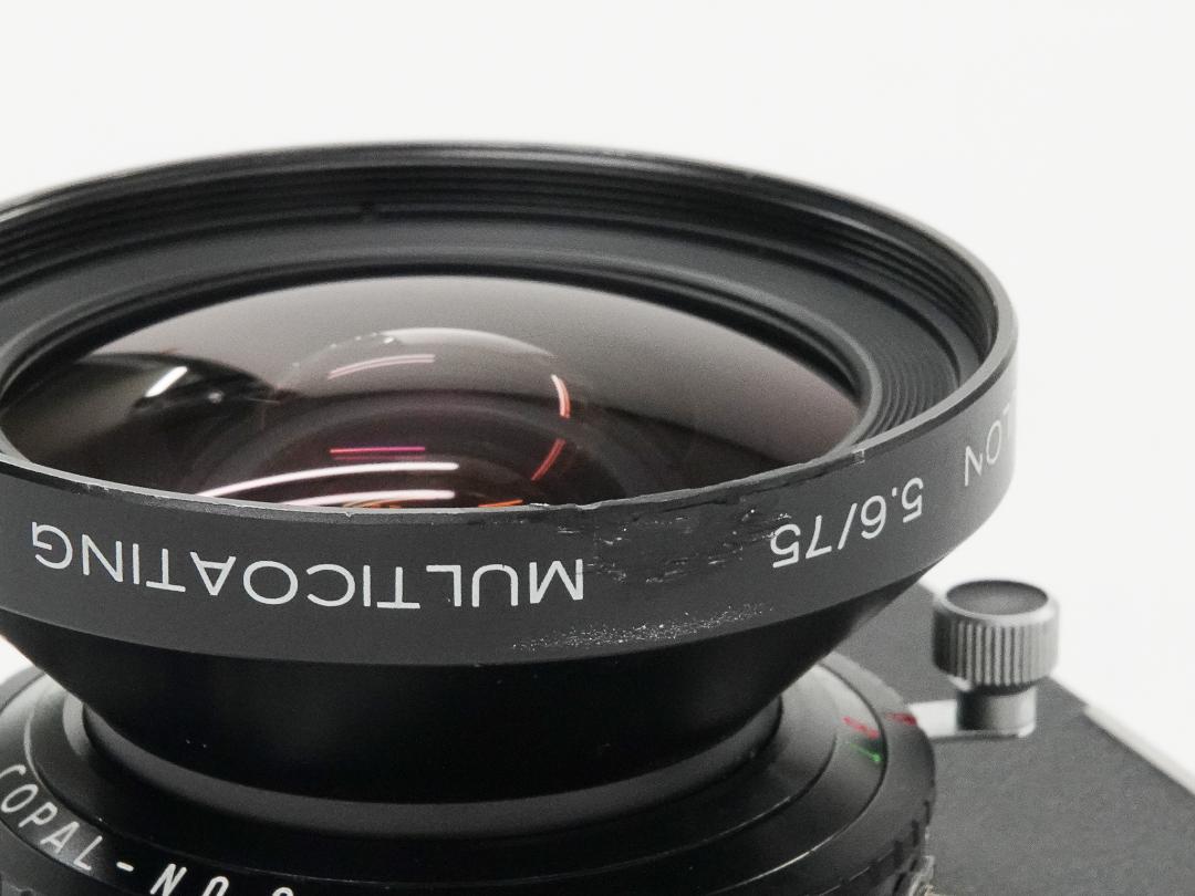 75/5.6 Super-Angulon Multicoating (Schneider) Copal#0シャッター付き L#14584480の画像