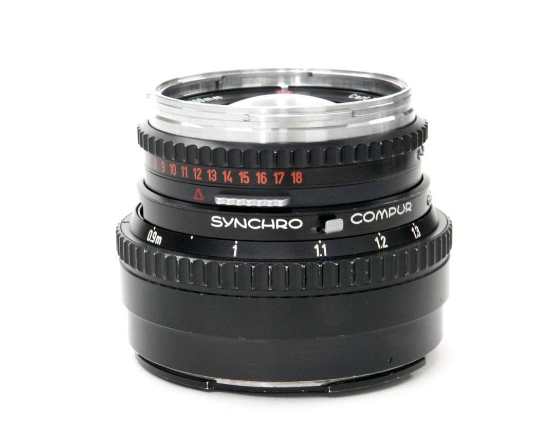 100/3.5 Planar T* (Cレンズ) 山岳プラナー, ハッセルブラッド Vシリーズ用  SYNCHRO COMPUR M.X.V.Shutter 付  前後キャップ付　先白　初期ロットの画像