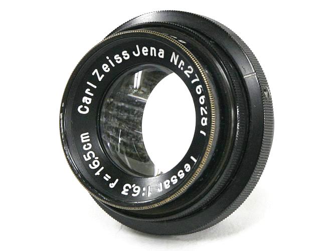 165/6.3 Tessar (Carl Zeiss Jena)  バ-レルレンズ コパル#1シャッターへ取付けリング付き の画像