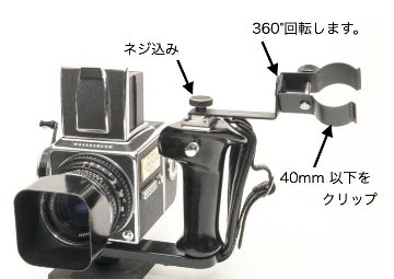  アジャスタブルフラッシュホルダー の画像