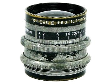 175/6 Protarlinse (Carl Zeiss Jena)  バーレルレンズ Ⅶ類 ノーコート   175mm,290mm,350mmとして使用出来ます。画像