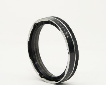 Rollei I 型用 walz PARWALZAR NO.1接写レンズ 36φ 革ケース付き の画像
