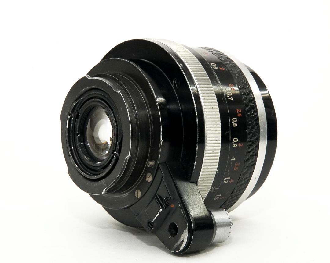 35/2.8 Flektogon　エキザクターマウント  (Carl Zeiss Jena) Germany 　自動絞りと実絞り切り替え有り  前後キャップ付85%の画像