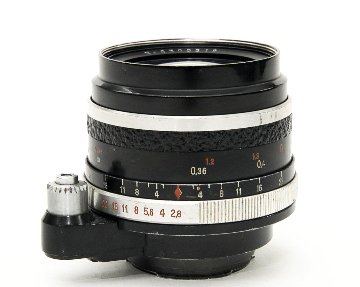 35/2.8 Flektogon　エキザクターマウント  (Carl Zeiss Jena) Germany 　自動絞りと実絞り切り替え有り  前後キャップ付85%の画像
