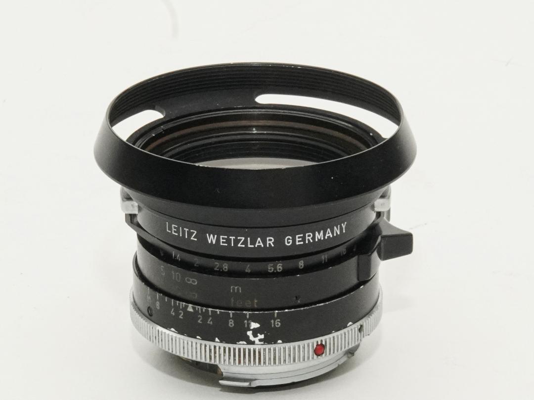 35/1.4 Summilux  L#2680371  2nd-Model 球面レンズ ライカM用 メタルレンズフード付(純正) 前後キャップ付 距離計連動の画像